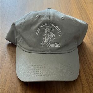 Western Outdoor Montana Men's Baseball Cap - Gray